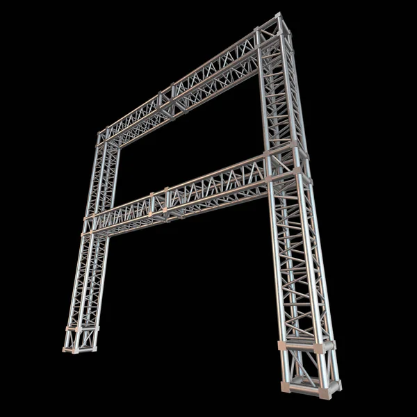 Stalen truss ligger element — Stockfoto