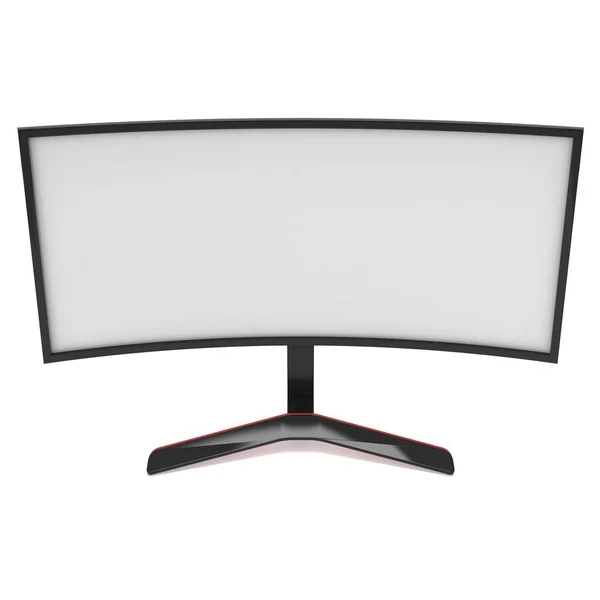 Black LCD tv screen — Stock Photo, Image