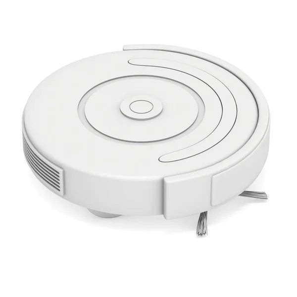 Robot vacuum cleaner 3d — Zdjęcie stockowe