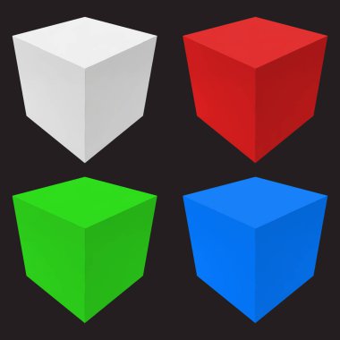 Siyah vektör kutuları