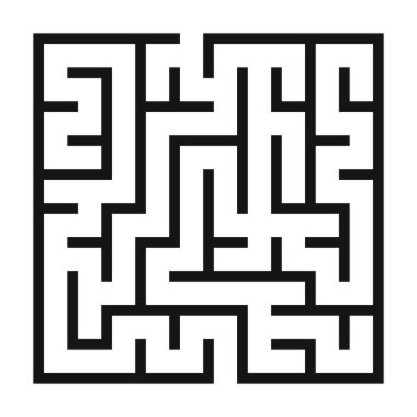 Labirent oyun arka plan. Labirent ile giriş ve çıkış.