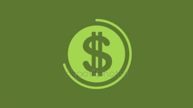 Yeşil Doları para klonu gibi hücre iki dolar Into