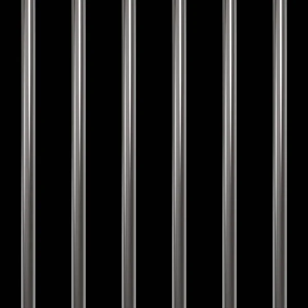 В'язниці на чорному — стоковий вектор