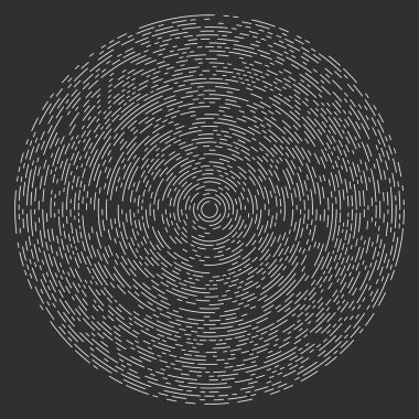 Yıldız patlaması veya Sunburst tasarım öğesi