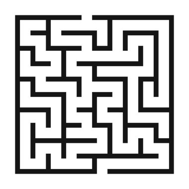 Labirent oyun arka plan. Labirent ile giriş ve çıkış.