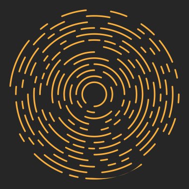 Yıldız patlaması veya Sunburst tasarım öğesi