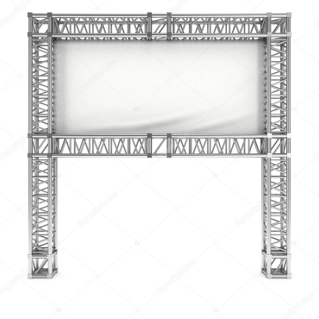 Steel truss girder element