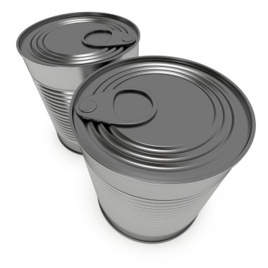 Konserve Gıda 3d render
