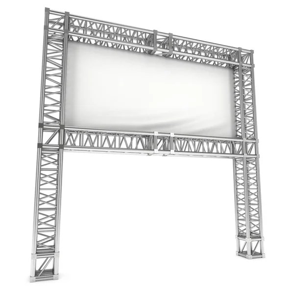 Stalen truss ligger element — Stockfoto