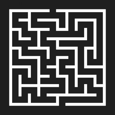 Labirent oyun arka plan. Labirent ile giriş ve çıkış.