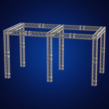Çelik kafes kiriş çatı inşaat