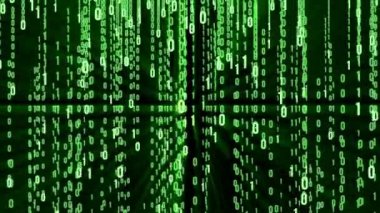 Soyut matris hareketli arka plan