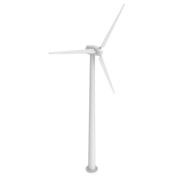 Turbine éolienne 3D rendu — Photo