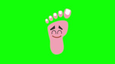 Ayak podiatry tıp kavramı.