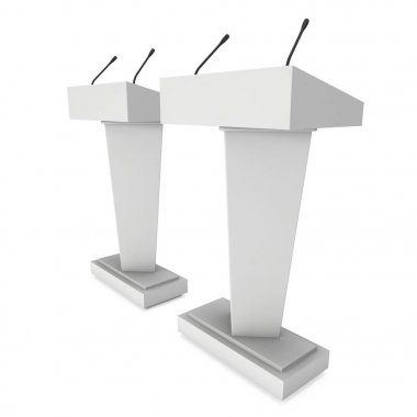 3D hoparlör podyum