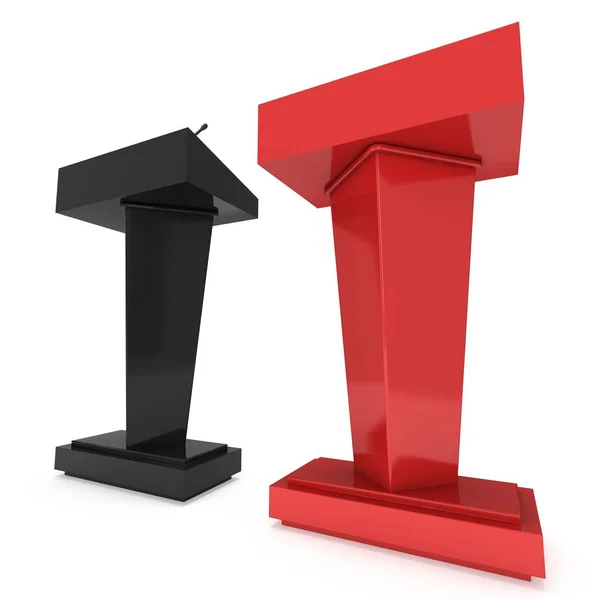 3D-luidspreker Podium — Stockfoto