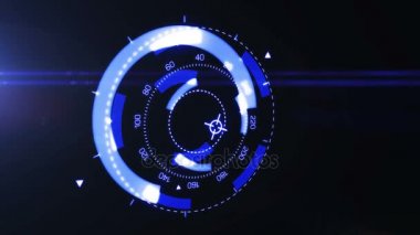 Futuristik bir arayüze hud tasarım