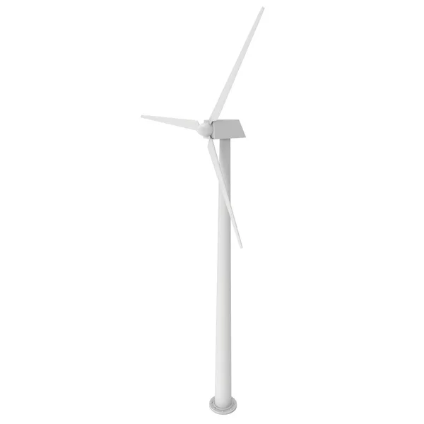 Turbina eólica 3d render — Fotografia de Stock