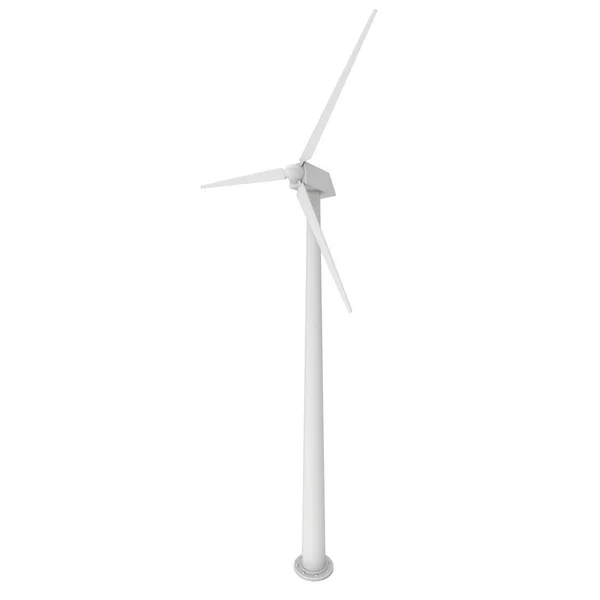 Turbina eólica 3d render — Foto de Stock