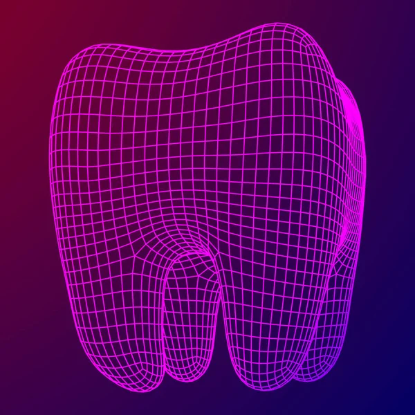 Malla de alambre de dientes — Archivo Imágenes Vectoriales