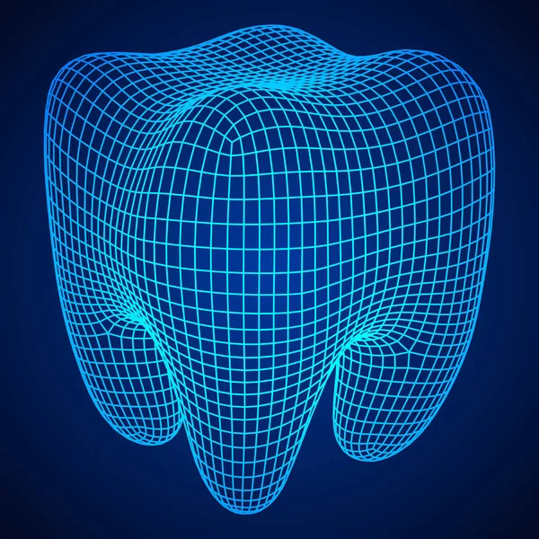 Зубная проволока — стоковый вектор