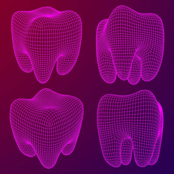 Зубная проволока — стоковый вектор