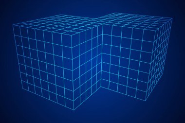 Tel kafes kafes kutusunu iki katına