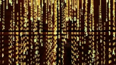 Soyut matris hareketli arka plan