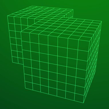 Tel kafes kafes kutusunu iki katına