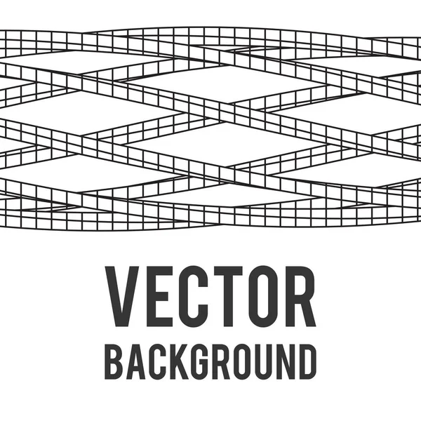 Low poly wireframe mesh background. — Stock Vector