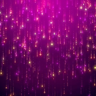 Düşen ışıltı sihir yağmur arka plan