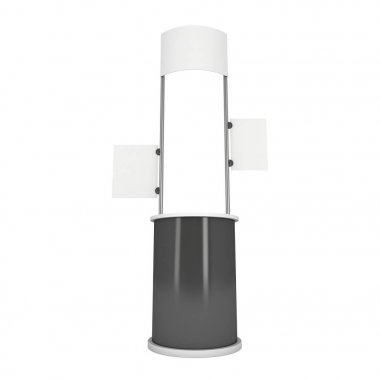 Ticaret göstermek standında durak.