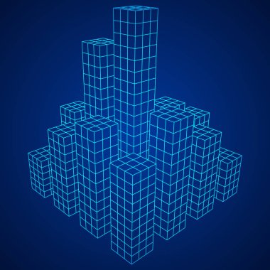 Mesh küpleri şehir dizi