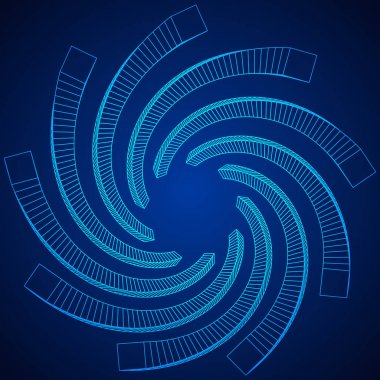 Düşük Poli tel kafes kafes arka plan.