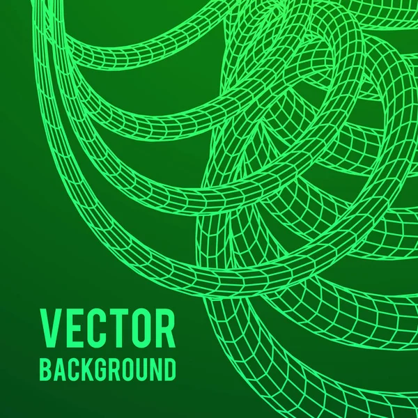 Düşük Poli damar veya tel tel kafes kafes arka plan.