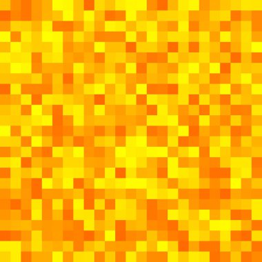 Sarı kare mozaik arka plan.