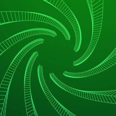 Düşük Poli tel kafes kafes arka plan.