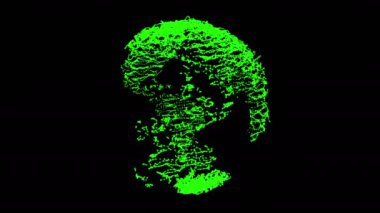 Dünya noktalar ve çizgiler bağlanma