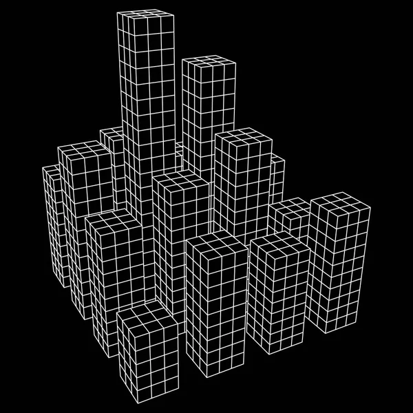 Mesh küpleri şehir dizi