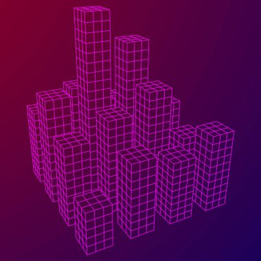 Mesh küpleri şehir dizi