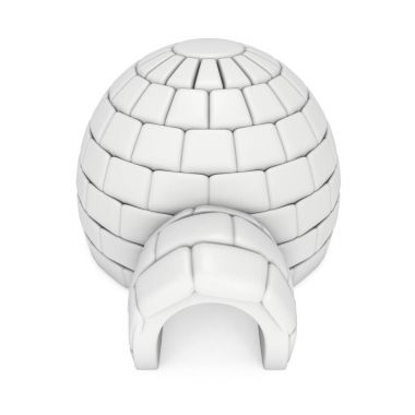 Igloo Icehouse 3d
