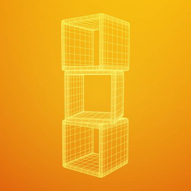 Ürün ekran 3d kutular.