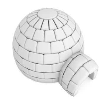 Igloo Icehouse 3d