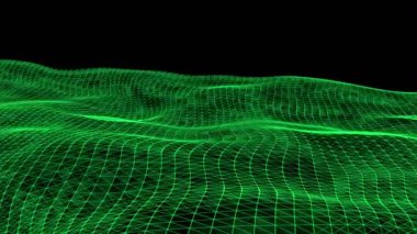 Soyut hareket arka planda fütüristik poligonal stili.