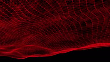 Soyut hareket arka planda fütüristik poligonal stili.