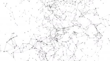 Soyut ağ arka plan hareketli.