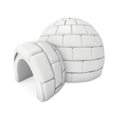 Igloo Icehouse 3d