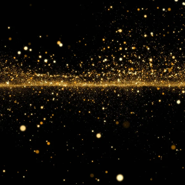 Soyut yıldız tozu dumanı dalga parçacıkları