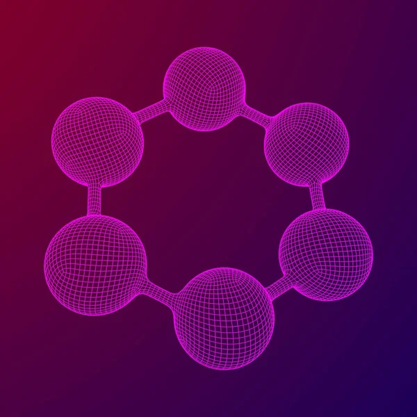 Tel kafes kafes altıgen molekül