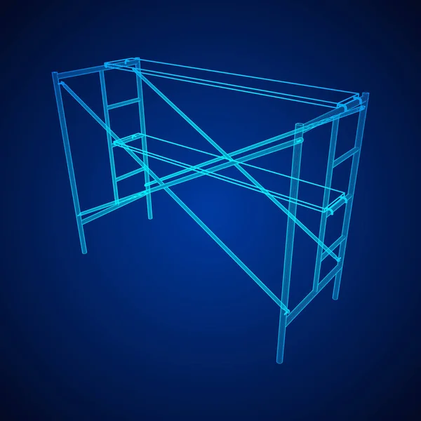 Vecteur de construction échafaudage — Image vectorielle